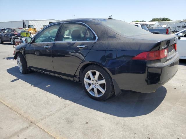 ACURA TSX 2005 black  gas JH4CL96905C013835 photo #3
