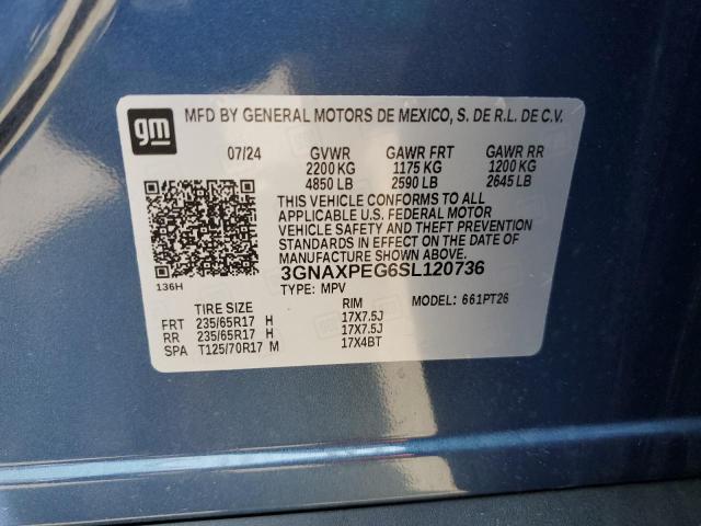 2025 CHEVROLET EQUINOX LT - 3GNAXPEG6SL120736