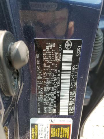 2016 TOYOTA CAMRY LE - 4T1BF1FK6GU563638