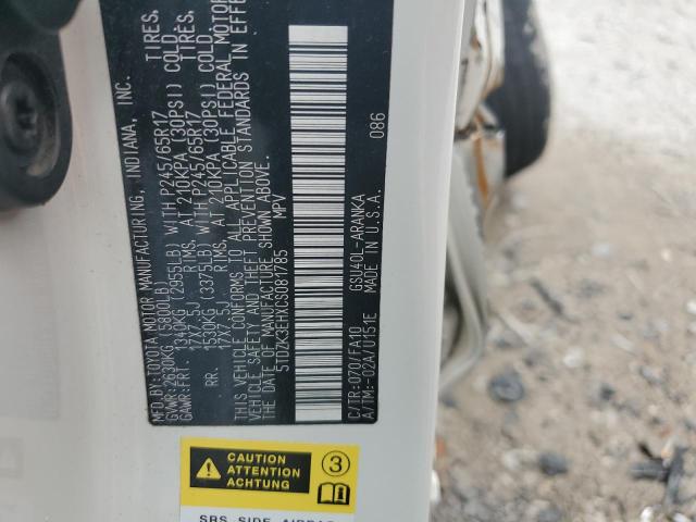 2012 TOYOTA HIGHLANDER BASE - 5TDZK3EHXCS081785