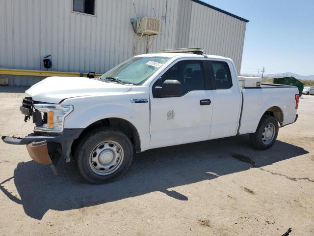FORD F150 SUPER 2018 white  gas 1FTEX1CB1JKC58165 photo #1