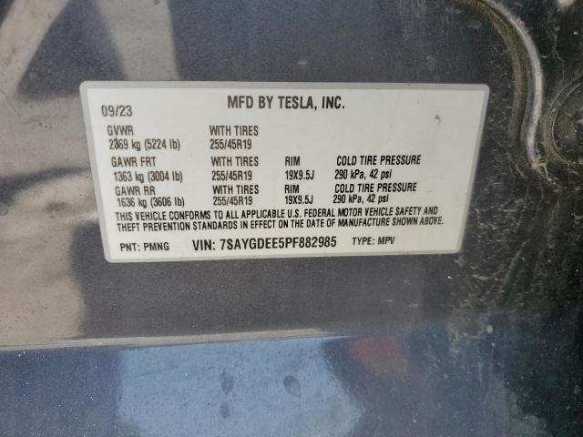 2023 TESLA MODEL Y - 7SAYGDEE5PF882985