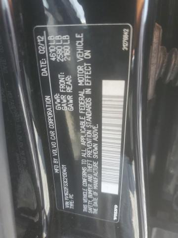2012 VOLVO S60 T5 - YV1622FS3C2130401
