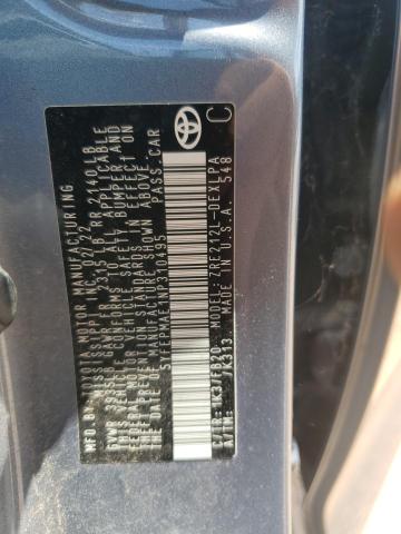 2022 TOYOTA COROLLA LE - 5YFEPMAE1NP310495