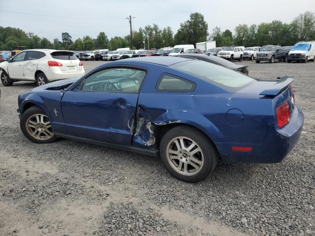 FORD MUSTANG 2006 blue  gas 1ZVFT80N765128238 photo #3