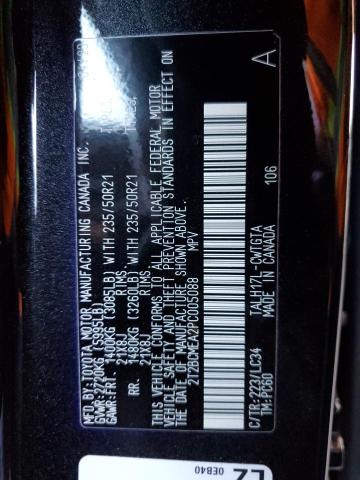 2023 LEXUS RX 500H F 2T2BCMEA2PC005088