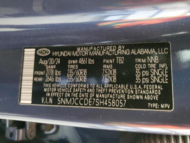 2025 HYUNDAI TUCSON SEL - 5NMJCCDE7SH458057