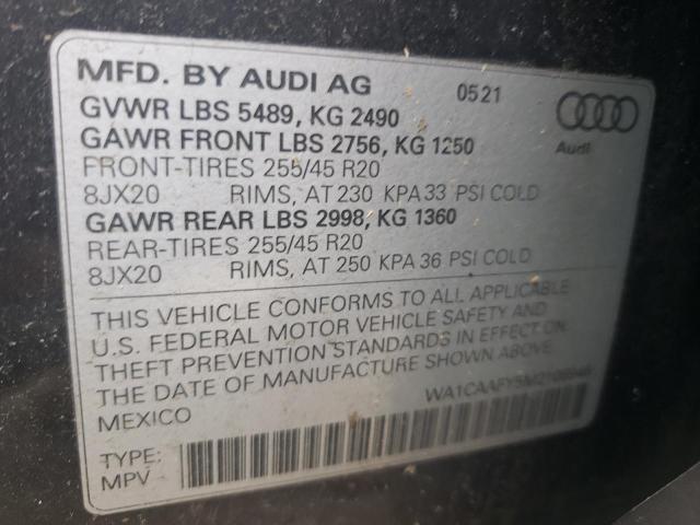 2021 AUDI Q5 PRESTIG - WA1CAAFY5M2106946