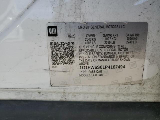 2023 CHEVROLET BOLT EV 1L 1G1FW6S01P4187494