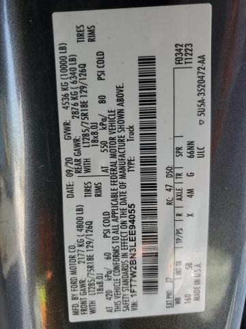 2020 FORD F250 SUPER DUTY 1FT7W2BN3LEE94055