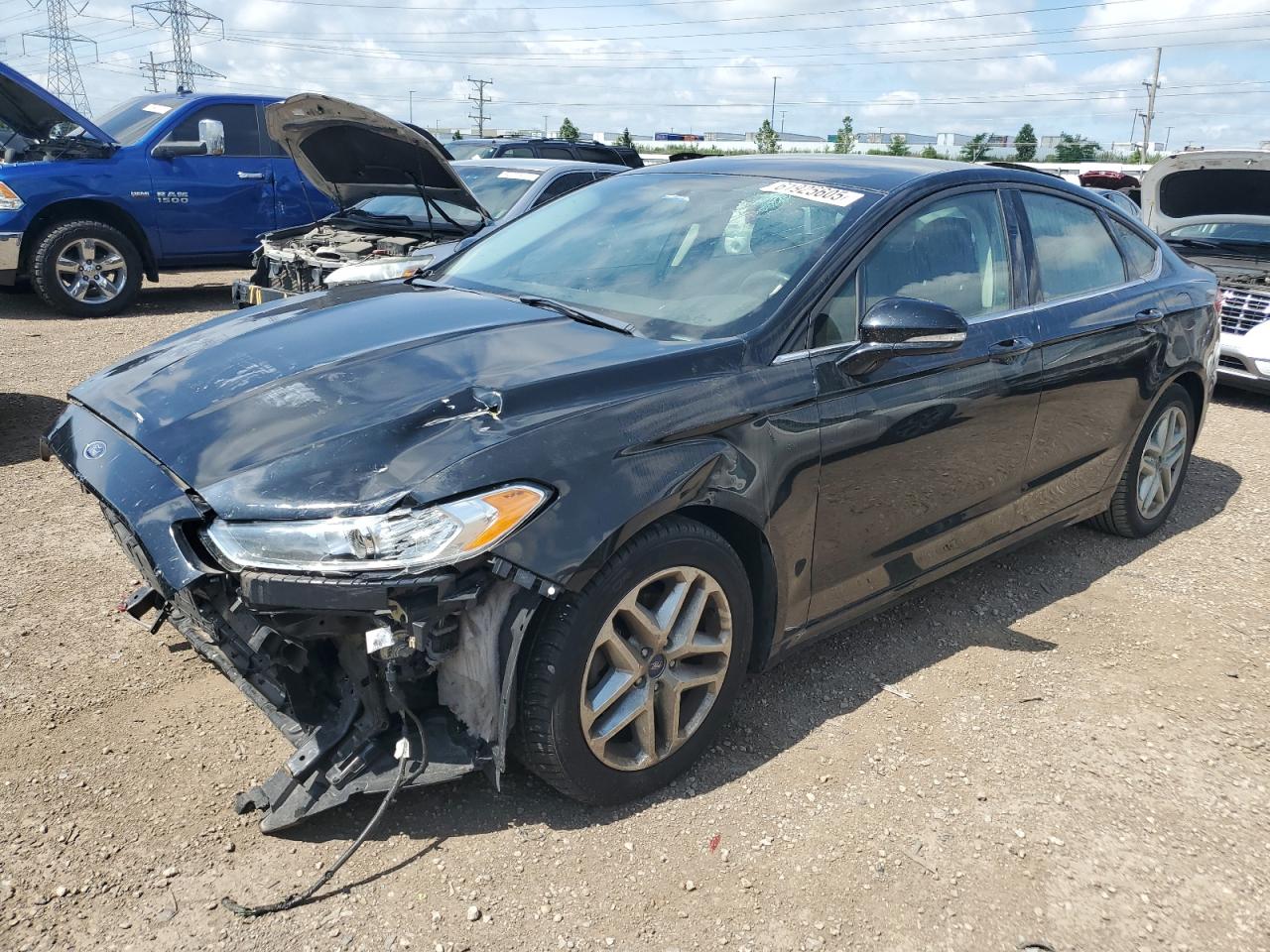 Lot #3296406634 2016 FORD FUSION SE