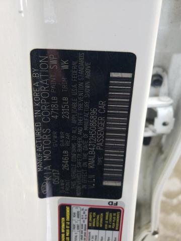 2017 KIA CADENZA PR KNALB4J12H5086896