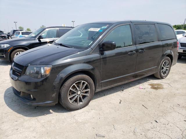 DODGE GRAND CARA 2018 black  flexible fuel 2C4RDGEG9JR196389 photo #1