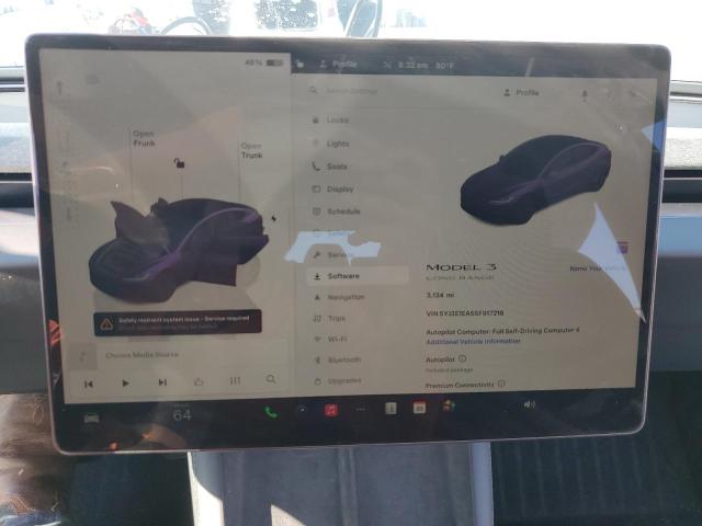2025 TESLA MODEL 3 5YJ3E1EA5SF917218