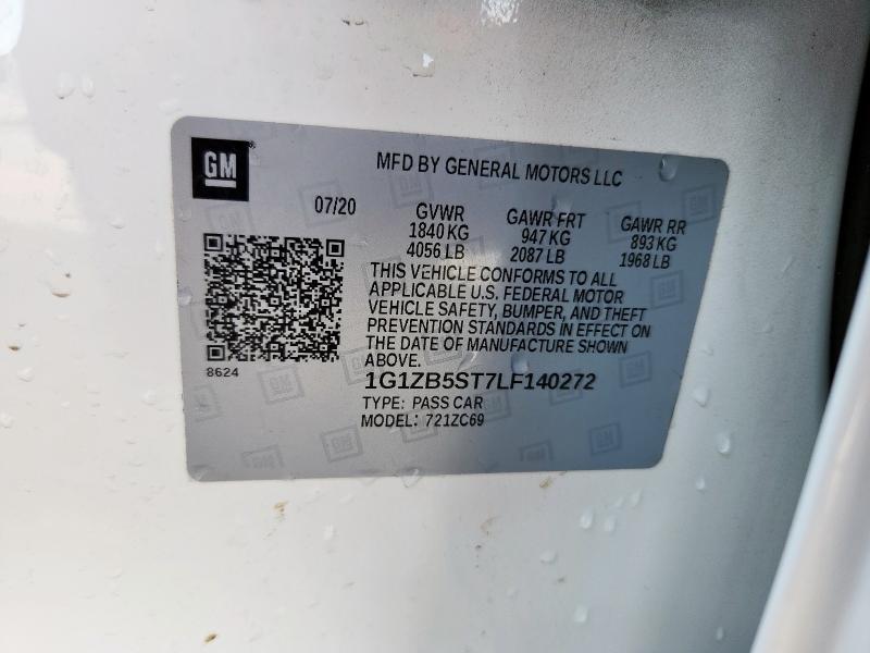 2020 CHEVROLET MALIBU LS - 1G1ZB5ST7LF140272