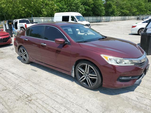 Vin: 1hgcr2f58ga044318, lot: 60414545, honda accord sport 20164