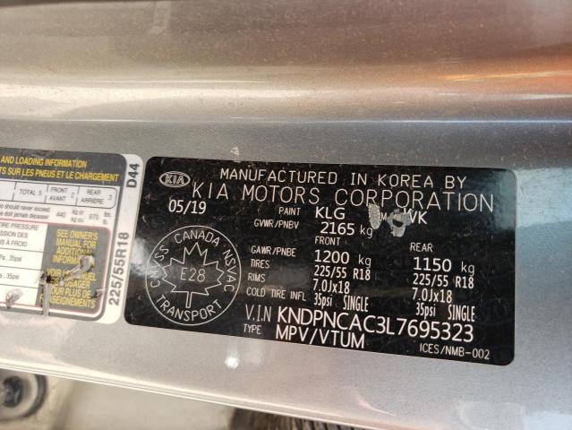 2020 KIA SPORTAGE E KNDPNCAC3L7695323