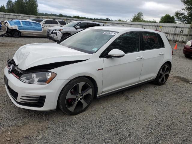 VOLKSWAGEN GTI S 2017 white  gas 3VW5T7AUXHM064933 photo #1