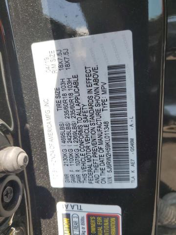 2019 HONDA CR-V EX - 5J6RW2H59KL011348
