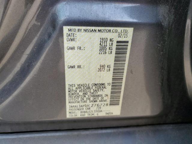 2015 NISSAN ALTIMA 2.5 - 1N4AL3AP5FC276728