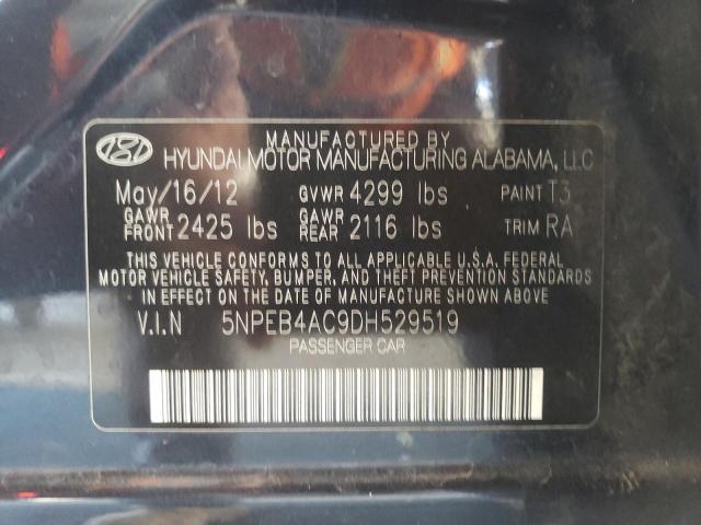 2013 HYUNDAI SONATA GLS - 5NPEB4AC9DH529519