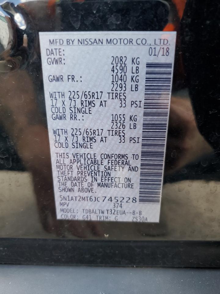 5N1AT2MT6JC745228 NISSAN ROGUE 2018