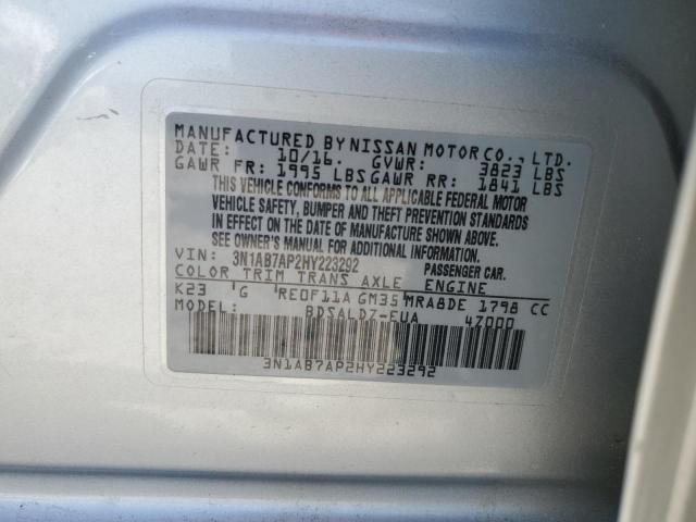 2017 NISSAN 200SX/SE 3N1AB7AP2HY223292