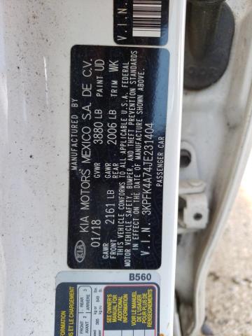 3KPFK4A74JE231404 KIA FORTE LX