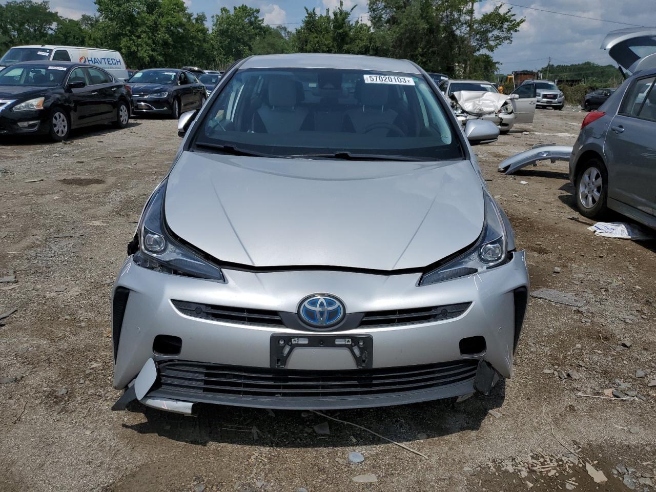 JTDKARFU3K3080772 TOYOTA PRIUS 2019