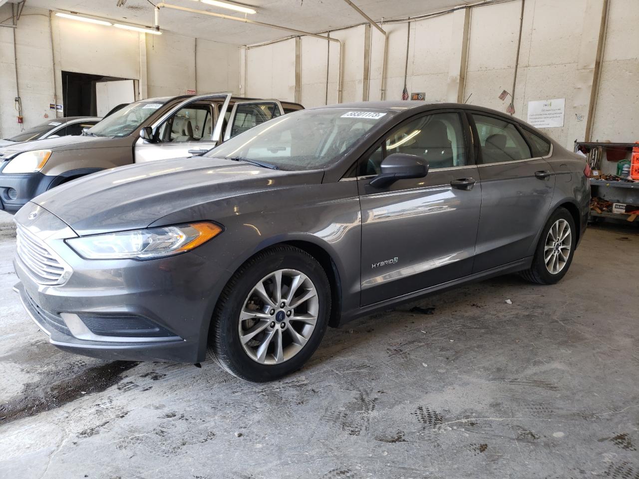 3FA6P0LU6HR346317 FORD FUSION 2017