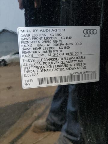 WA1CMAFE5FD011839 2015 AUDI Q7, photo no. 12