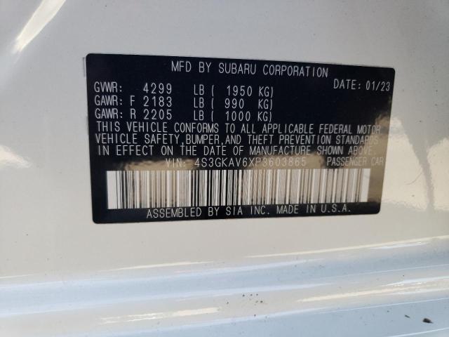4S3GKAV6XP3603865 Subaru Impreza Premium
