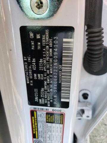 5XXG64J22NG094103 KIA K5 GT LINE