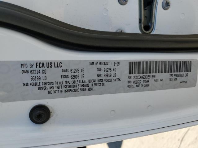 2C3CCAAG9KH591809 Chrysler 300 Touring