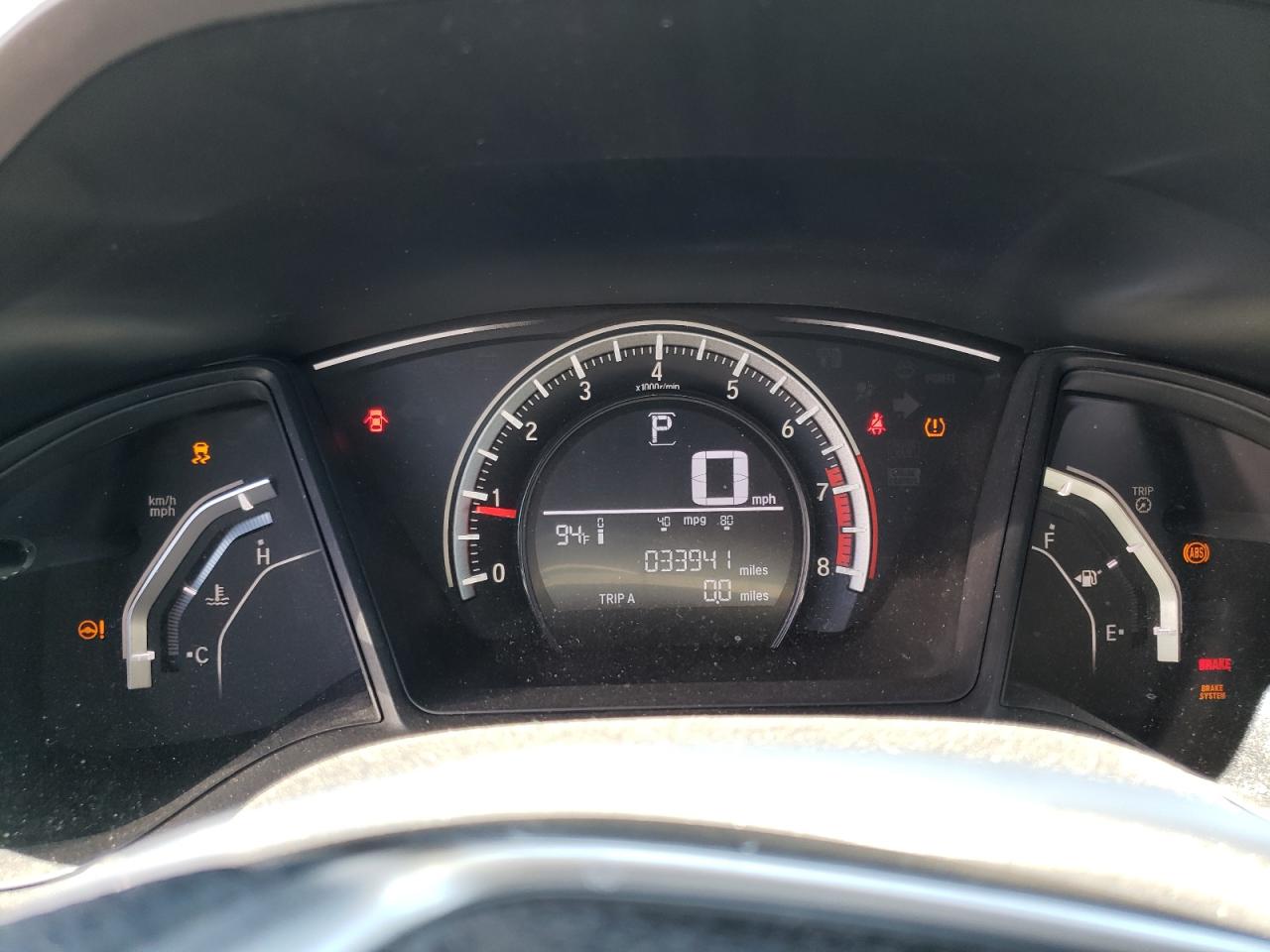 19XFC2F56GE242020 HONDA CIVIC 2016