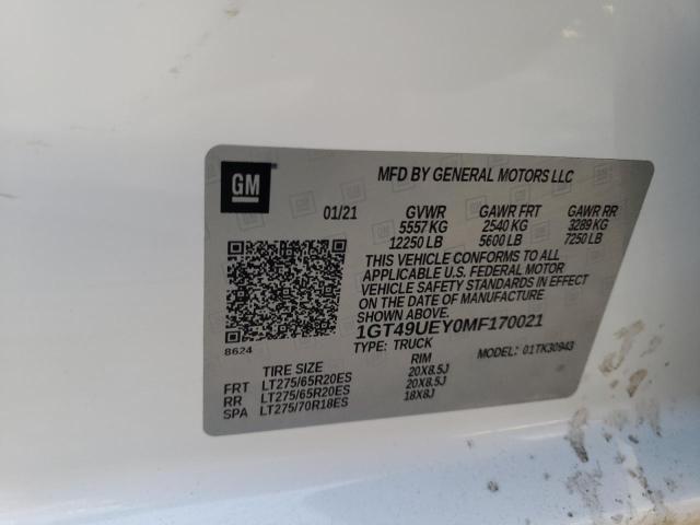 1GT49UEY0MF170021 GMC Sierra K3500 Slt