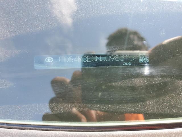 2022 TOYOTA COROLLA SE - JTDS4MCE0NJ098315