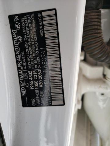 WDDSJ4EB8JN683941 Mercedes-Benz CLA 250