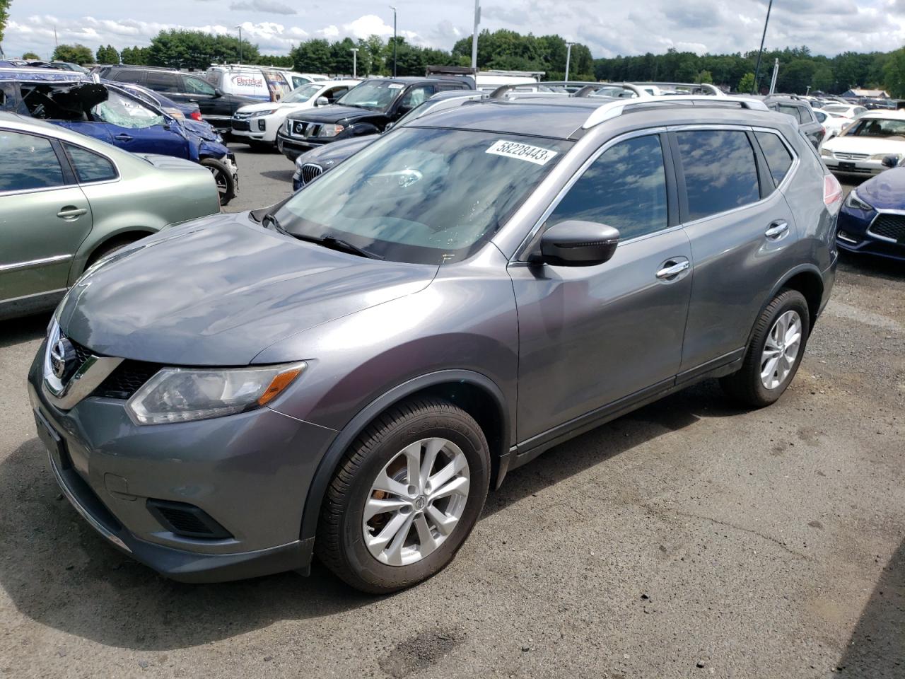 KNMAT2MV0GP614691 NISSAN ROGUE 2016