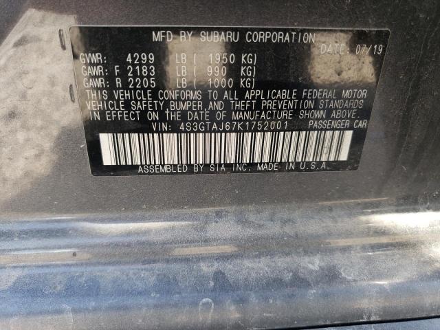 4S3GTAJ67K1752001 Subaru Impreza Sport
