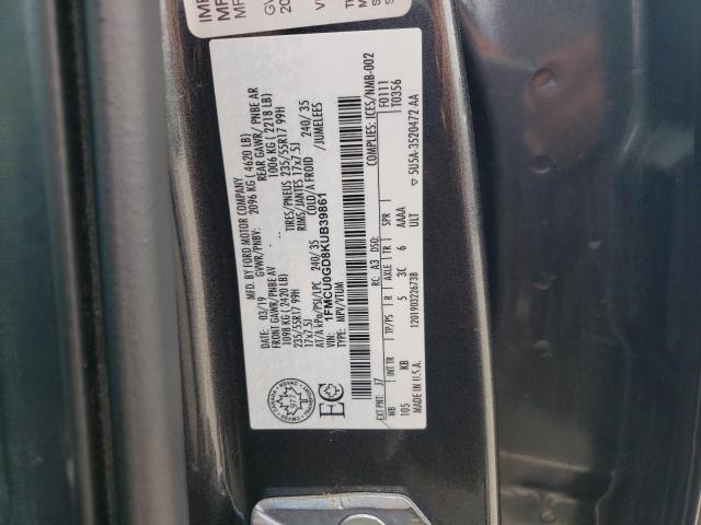 1FMCU0GD8KUB39861 2019 FORD ESCAPE, photo no. 13