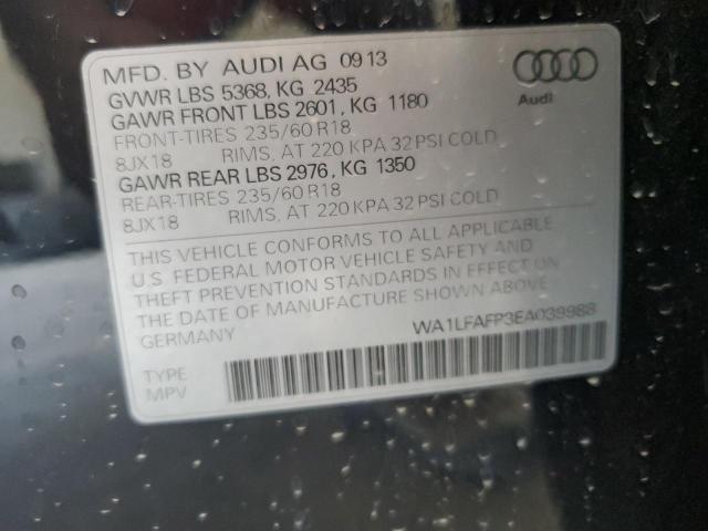 VIN WA1LFAFP3EA039988 2014 Audi Q5, Premium Plus no.13