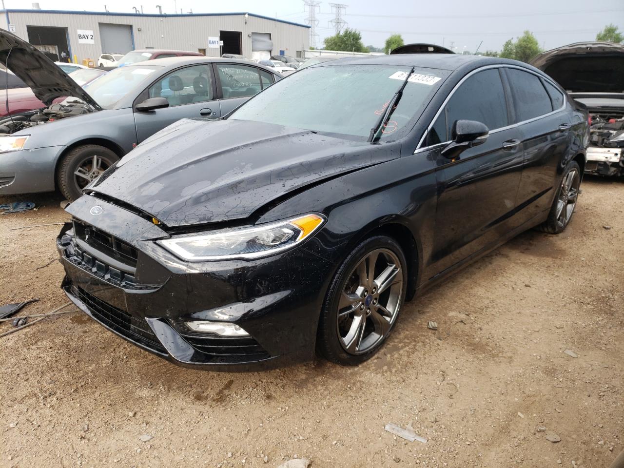 3FA6P0VP9HR167180 FORD FUSION 2017