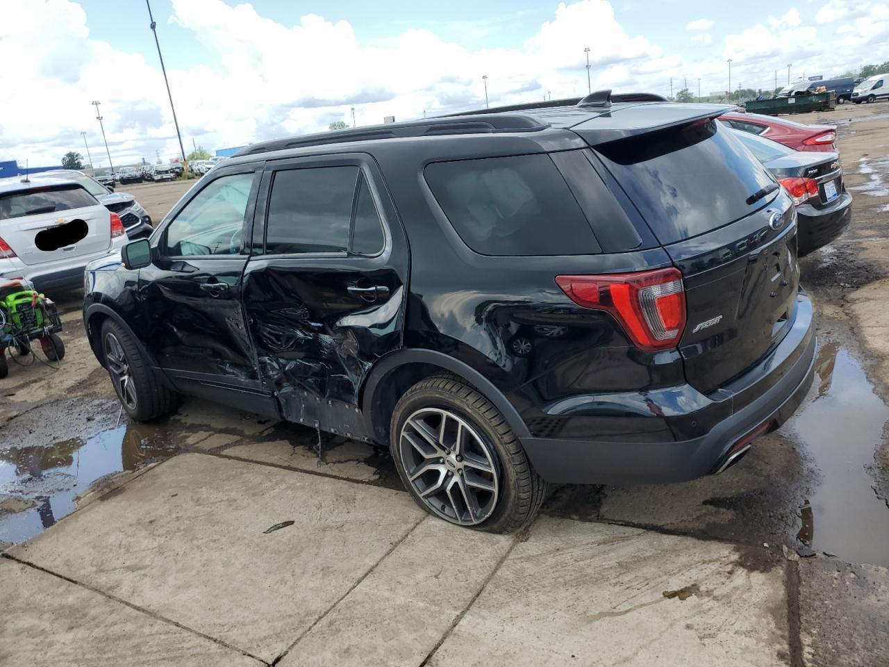 1FM5K8GT2GGA06765 FORD EXPLORER 2016