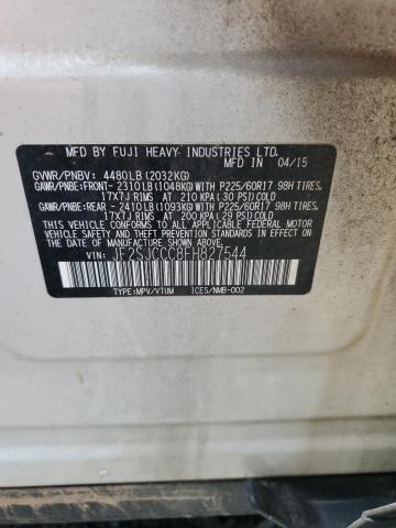 2015 SUBARU FORESTER 2 - JF2SJCCC8FH827544