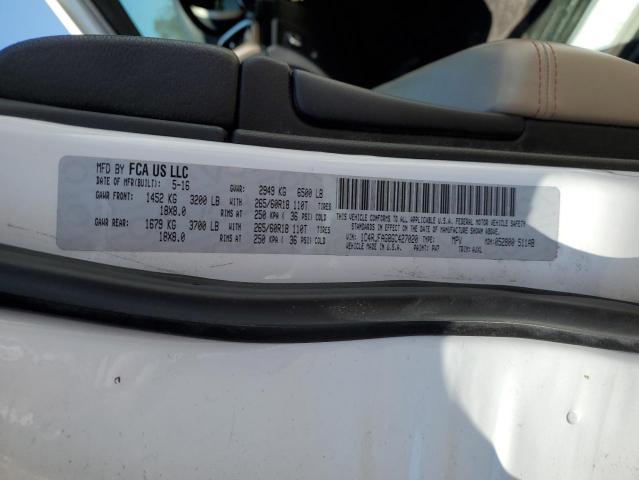 1C4RJFAG8GC427020 Jeep Grand Cherokee Laredo