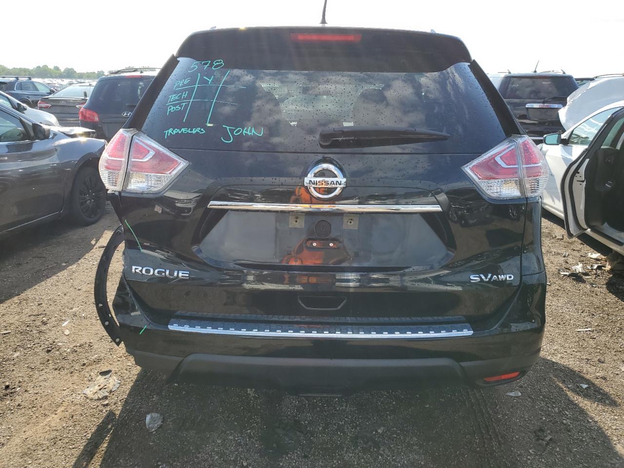 KNMAT2MV0GP614710 NISSAN ROGUE 2016