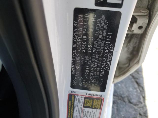 KNADM4A32G6601131 KIA RIO LX