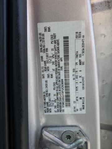 1FMCU0GX9FUC63699 Ford ESCAPE SE