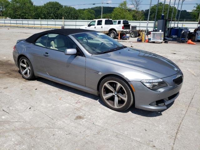 VIN: WBAEB53558CX62980 Auction: COPART Lot: 58624673 Location: TN - NASHVILLE WBAEB53558CX62980 BMW 6 SERIES 2008 GRAY Photo 4